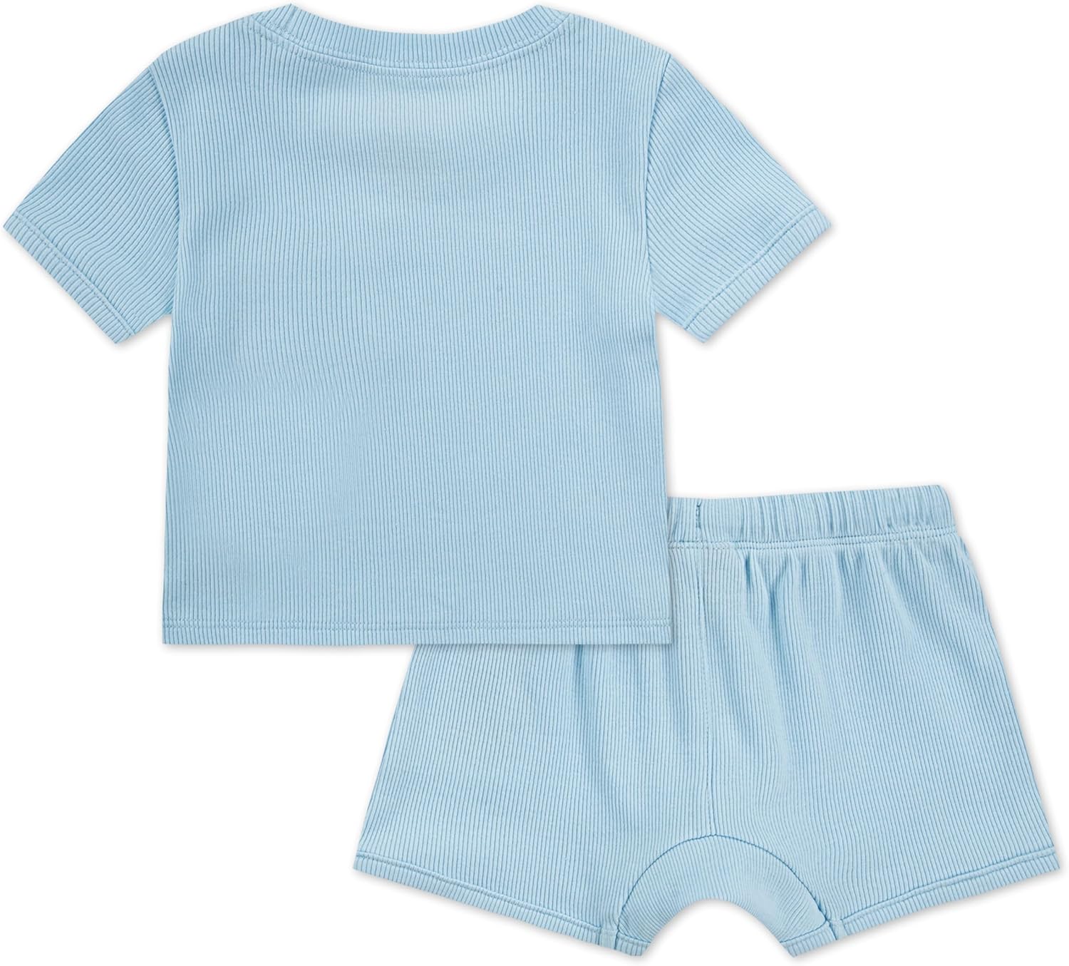 Hurley baby-boys And Toddler Rib Knit T-shirt and Shorts 2-piece Outfit Set - Image 2