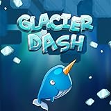Drag to move Glacier Dash: Rush Dropping Ice Blocks