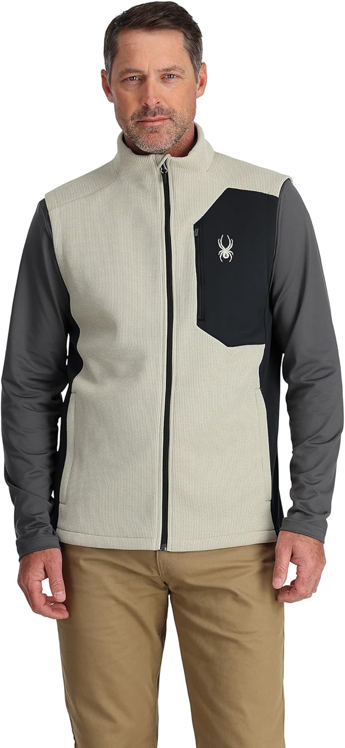 Spyder Men's Bandit Full Zip Fleece Vest