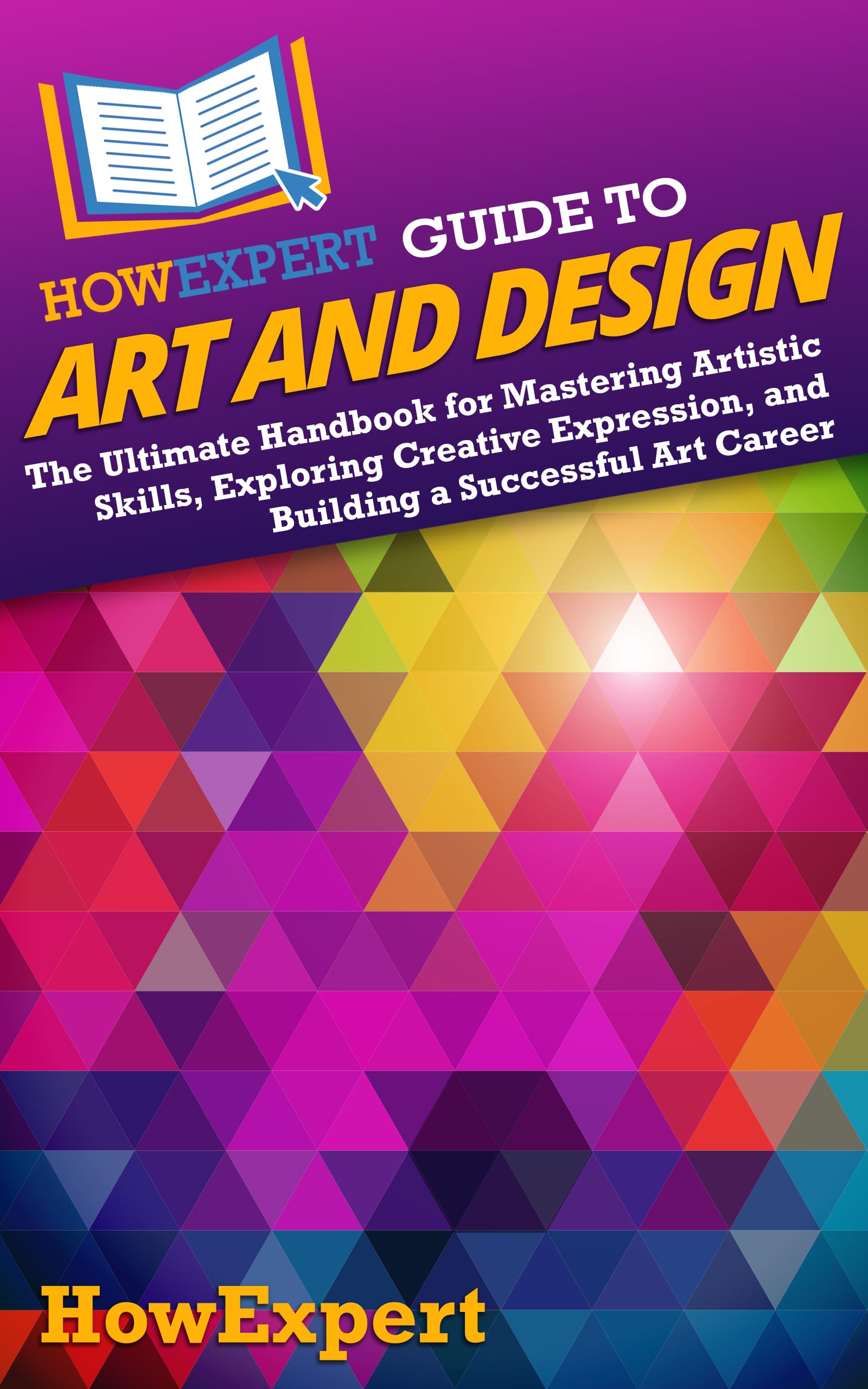 Guide art et design livre anglais techniques artistiques expression créative et carrière