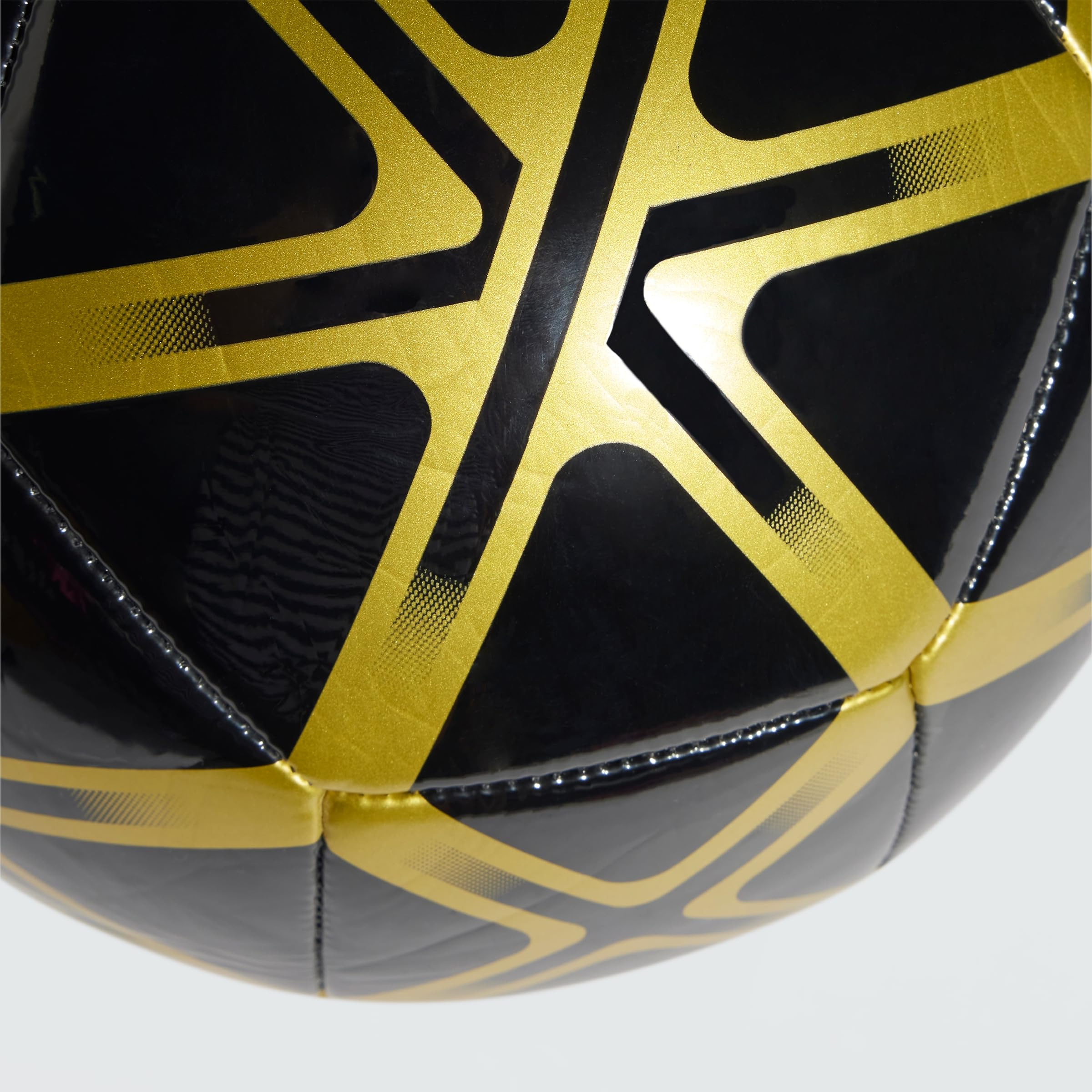 adidas Uniseks STARLANCER CLUB BALL, Black/Gold Metallic, 5