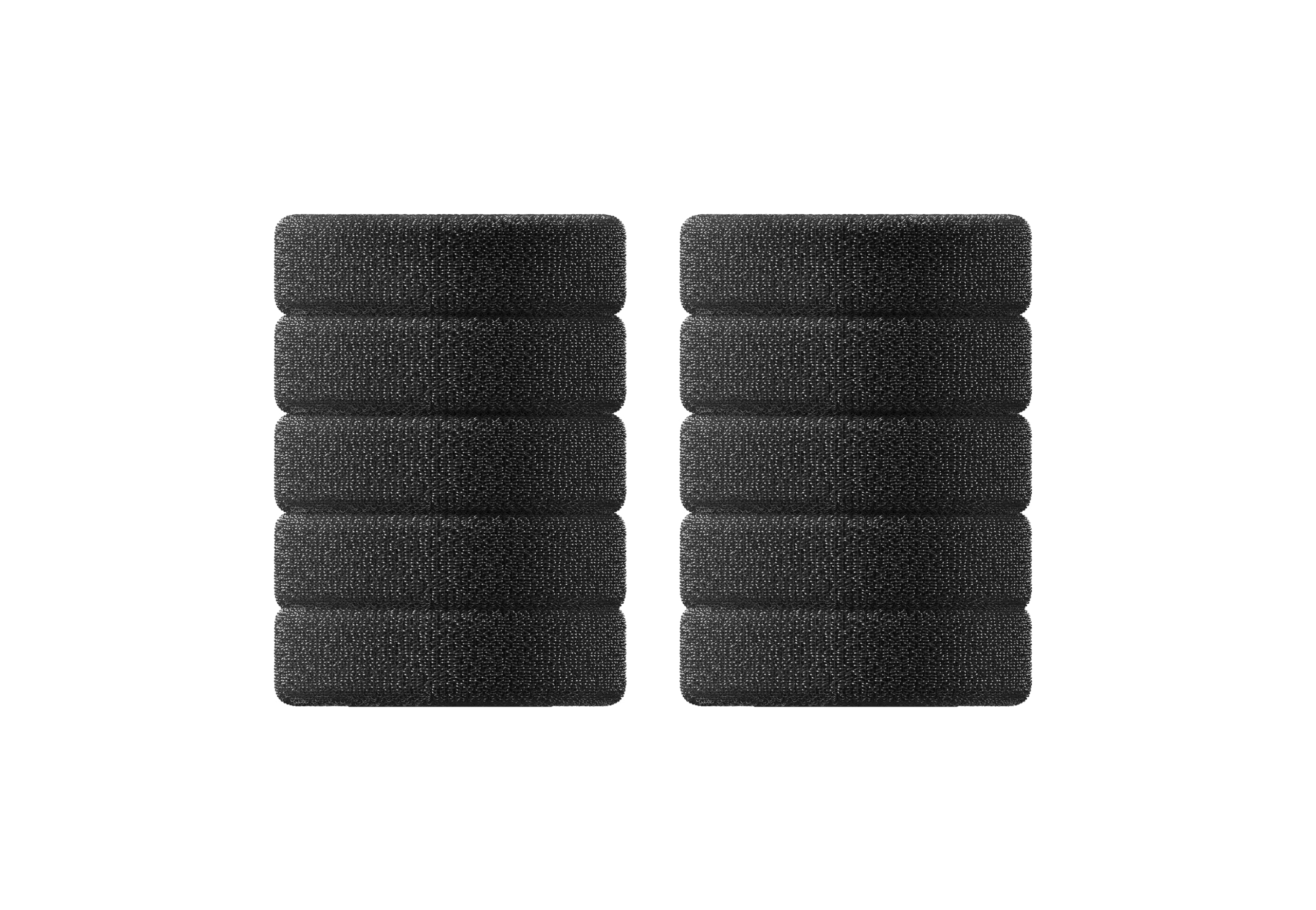 Typhur Electric Grill Brush Replacement Heads, 2-Pack Bristle-Free BBQ Grill Cleaner Brush Heads, Stainless Steel Mesh Steam Cleaning Pads, Dishwasher-Safe, Cleans Between Grates