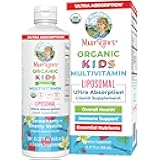 MaryRuth Organics Kids Multivitamin Liposomal | Vegan, Sugar-Free Vitamins for Kids | Ages 4+ | 2 Month Supply | 15.22 Fl Oz