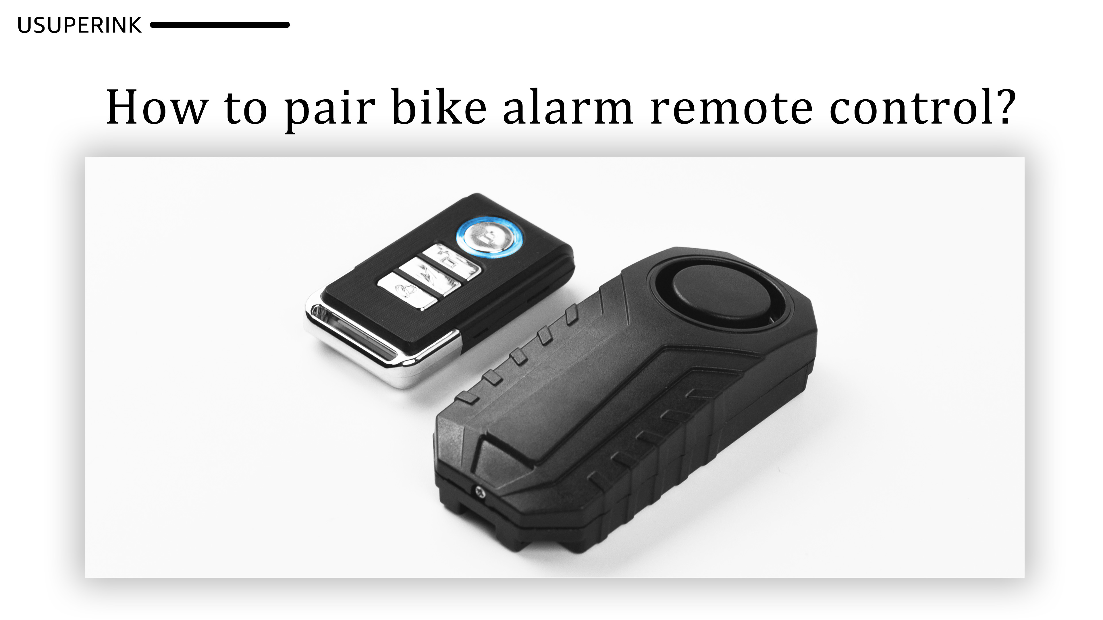Amazon.com: NineLeaf Bike Alarm with Remote, Wireless