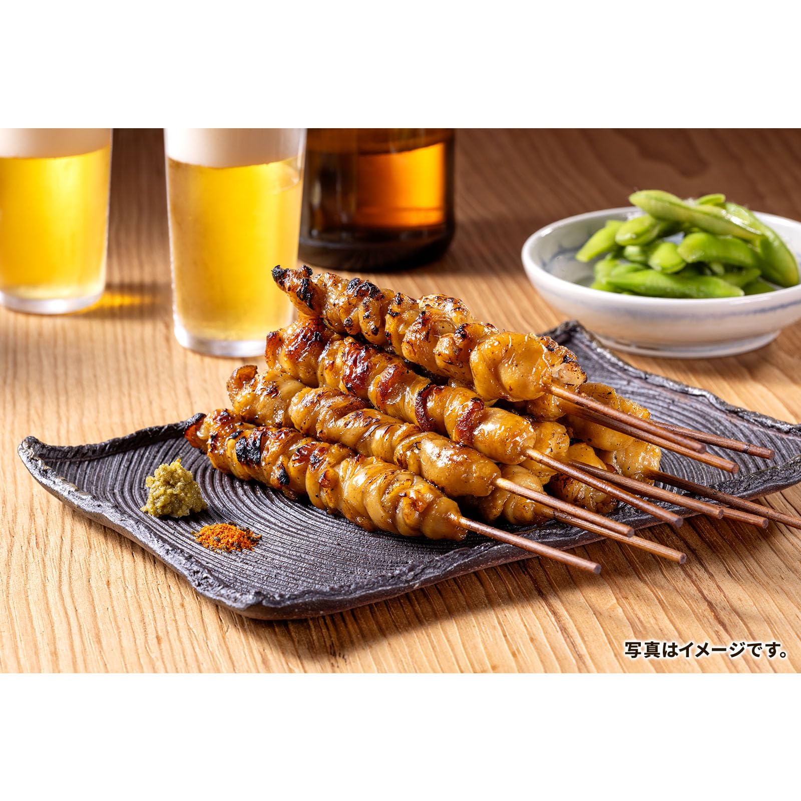 Amazon | 【冷凍】プリマハム 炭火やきとり串 鶏かわぐるぐる巻き10