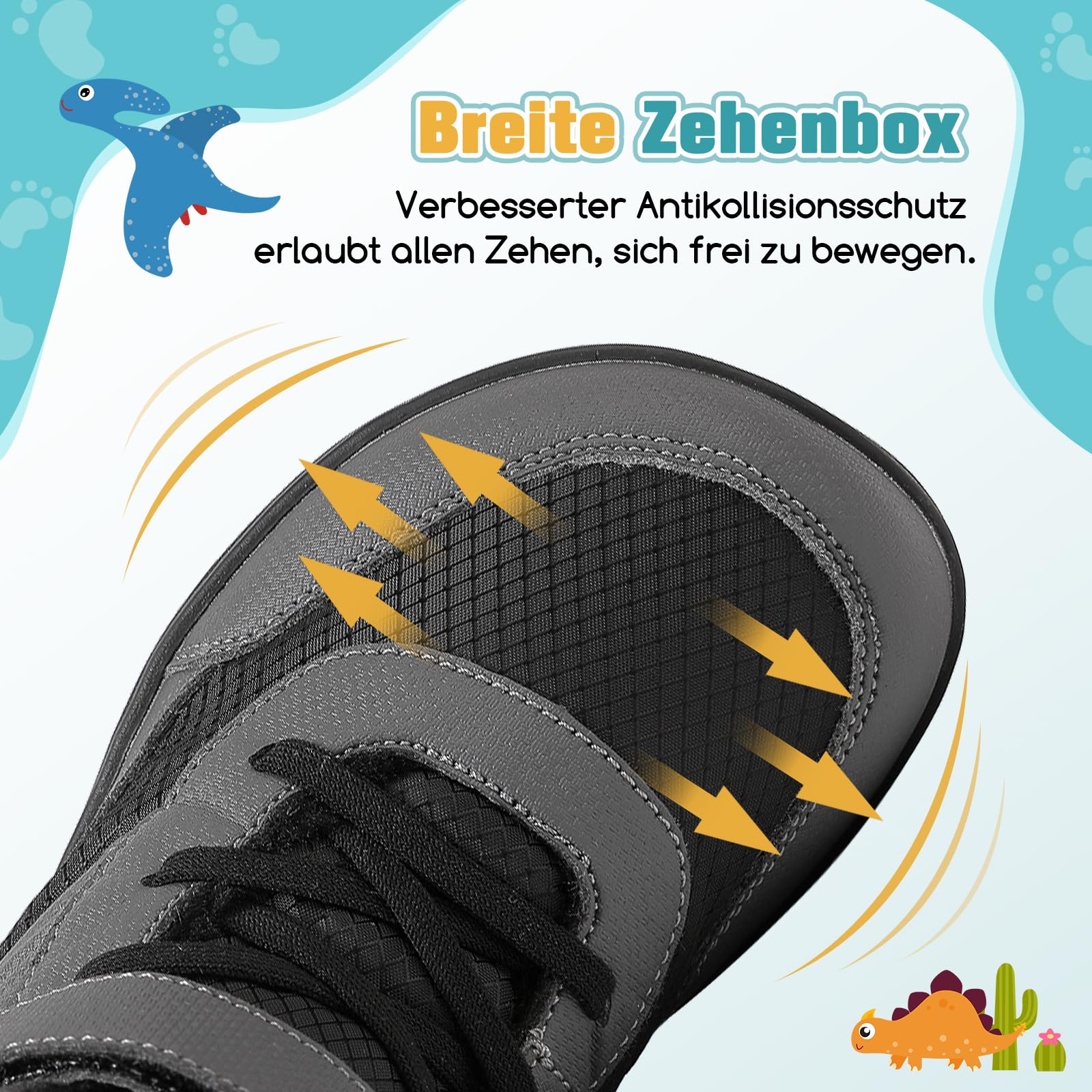 Kinder Winter Barfußschuhe Warme Gefüttert Schneestiefel mit Klettverschluss Barfußschuhe Winter Kinder Schneestiefel Breiter Zehe Wanderschuhe Leicht Rutschfest Winterstiefel