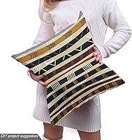 Vista 18 de Ambesonne Tela de Fiesta Popstar por Yarda, Estilo de Dibujos Animados Garabatos Dibujados a Mano Tema Musical Impresión de Arte Lineal, Tela