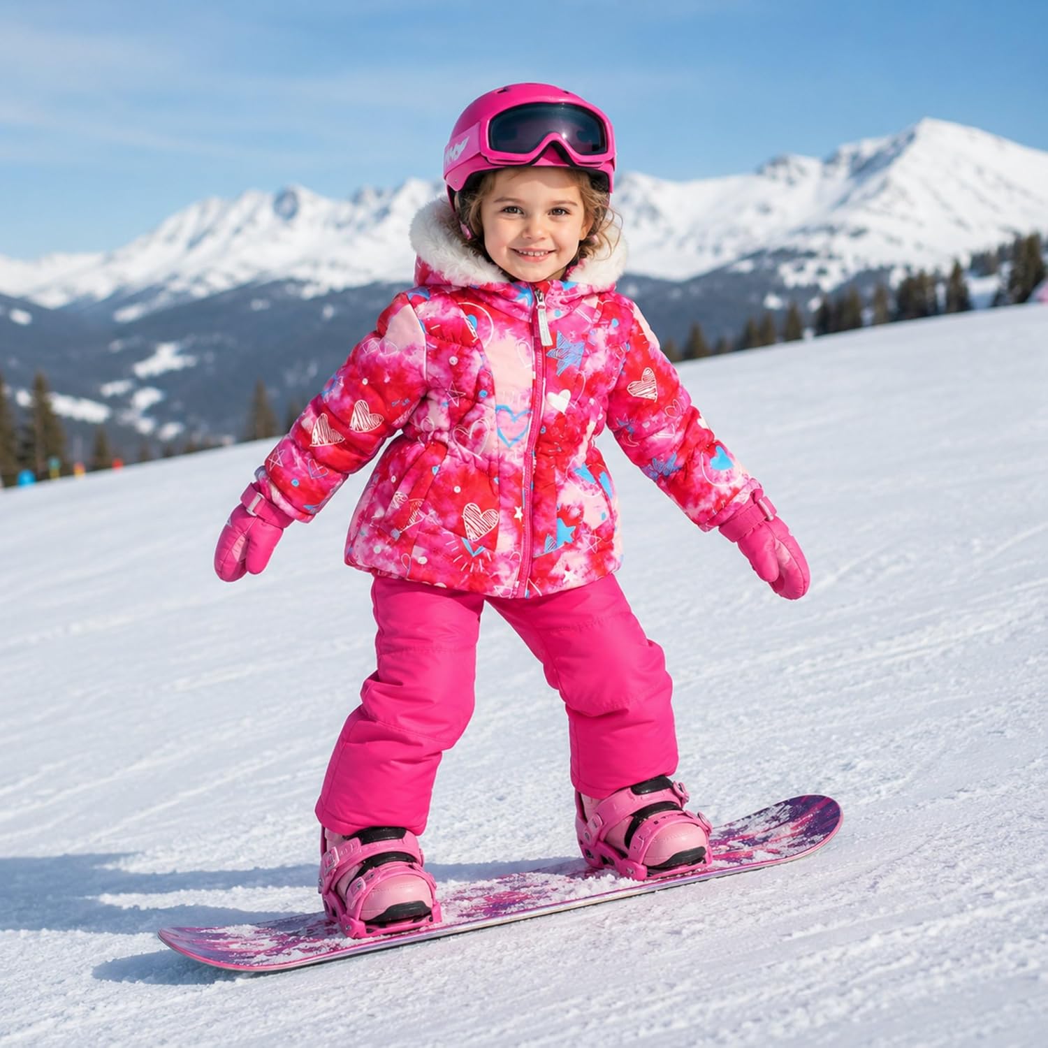 Arctic Quest Girls' Jacket and Snow Bib