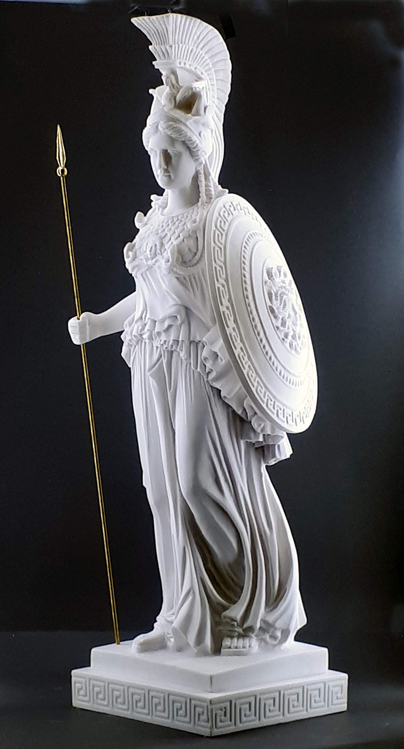Amazon.co.jp: Athena Minerva ギリシャ ローマ 女神 大理石彫刻 像