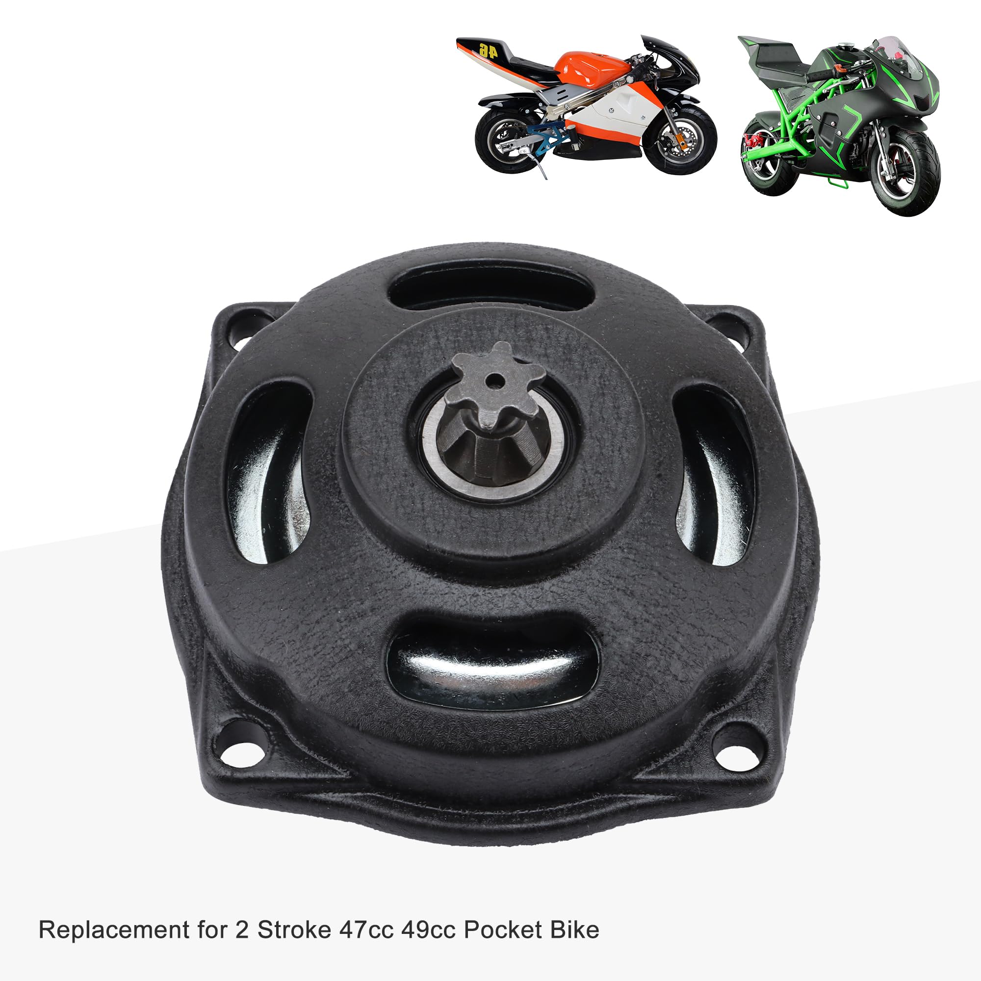 Amazon.com: GOOFIT Small 6 Teeth Gearbox Clutch Drum for 2 Stroke