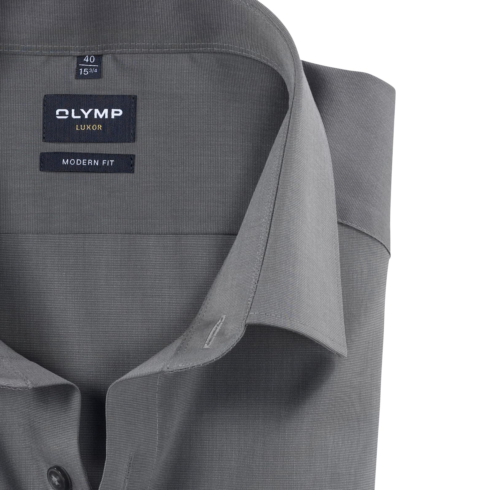 OLYMP Herren Businesshemd Langarm Luxor,Einfarbig,Comfort fit,New Kent
