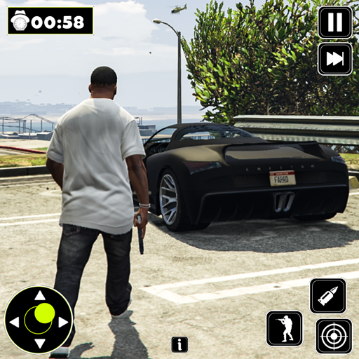 Echtes Gangster-Kriminalität-Offline-Straßenkampfspiel