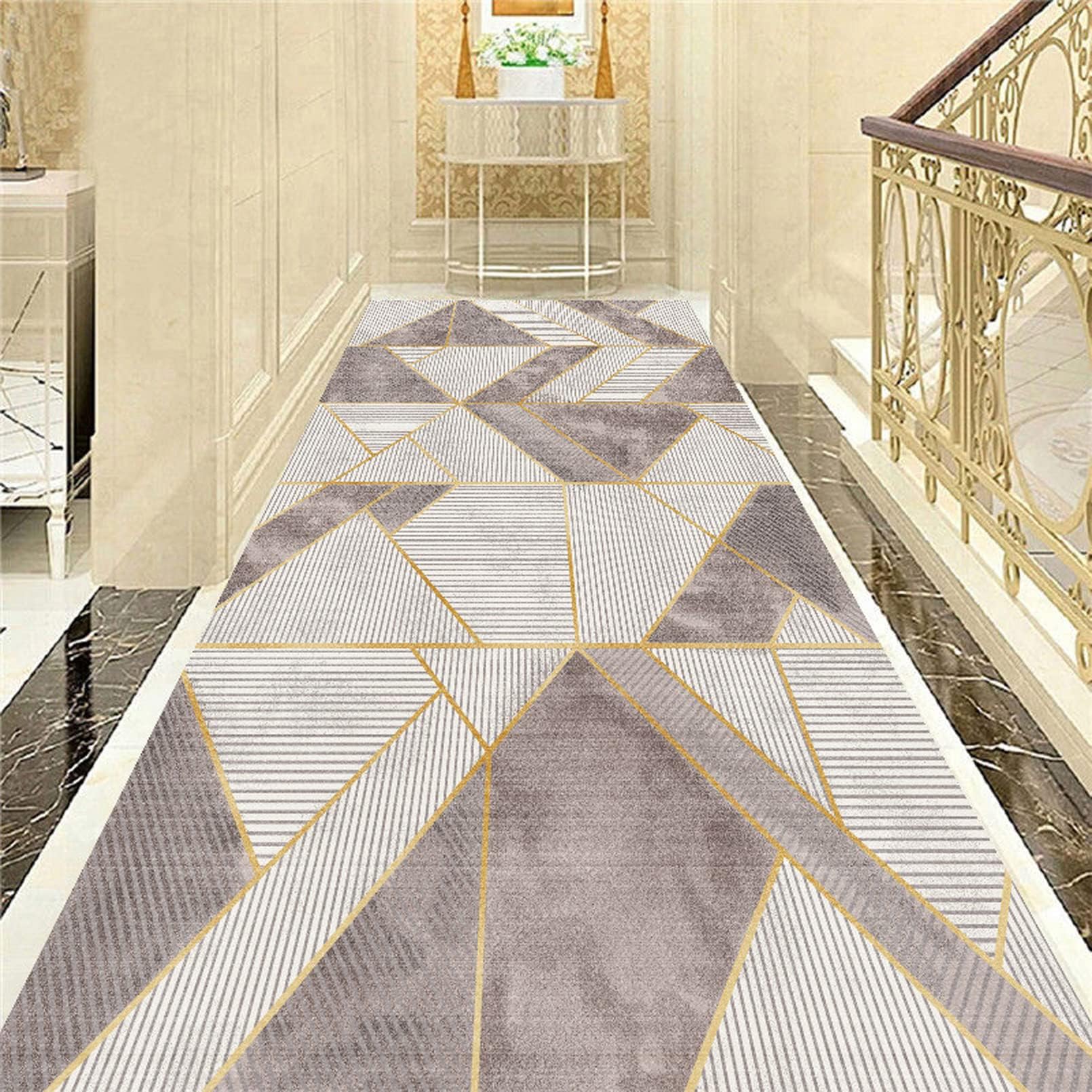 Carpet Runner for Hallway Carpet Runner 100cm 1.5m 2m 250cm 300cm 4m 5m 6m Extra Long Carpets,0.6m x 2m