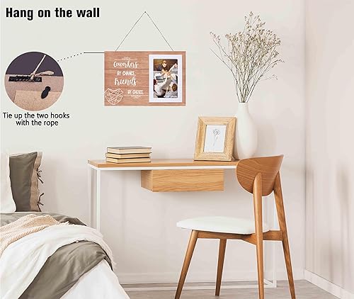 Miniatura 369 de NZY Regalos de aniversario, cumpleaños, San Valentín, Navidad, marco de regalo para novio, novia, marido, esposa, pareja, mejor amigo, único