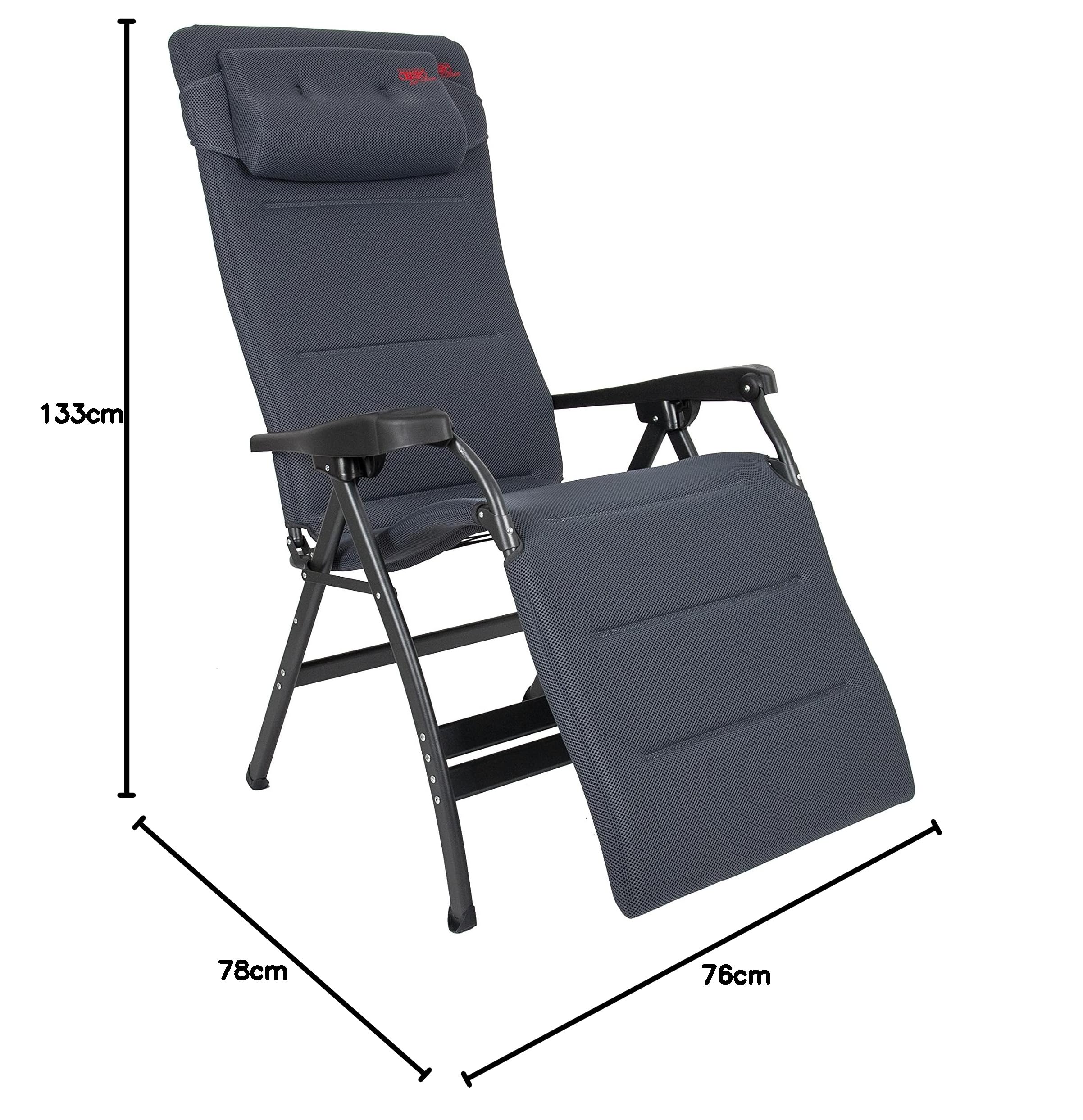Crespo - Tumbona Relax - XL - AP/252 - Air-Deluxe - Gris