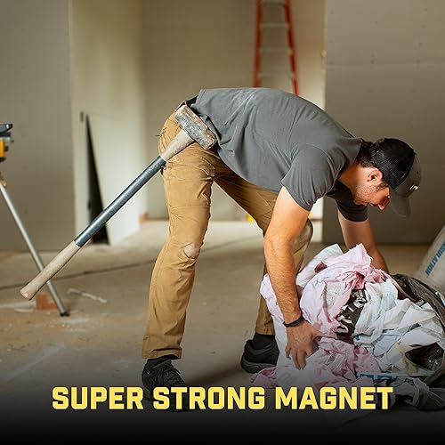 Miniatura 4 de MagMaster Soporte magnético para herramientas – Imán fuerte con clip para cinturón para tornillos, clavos, martillo, dados, alicates