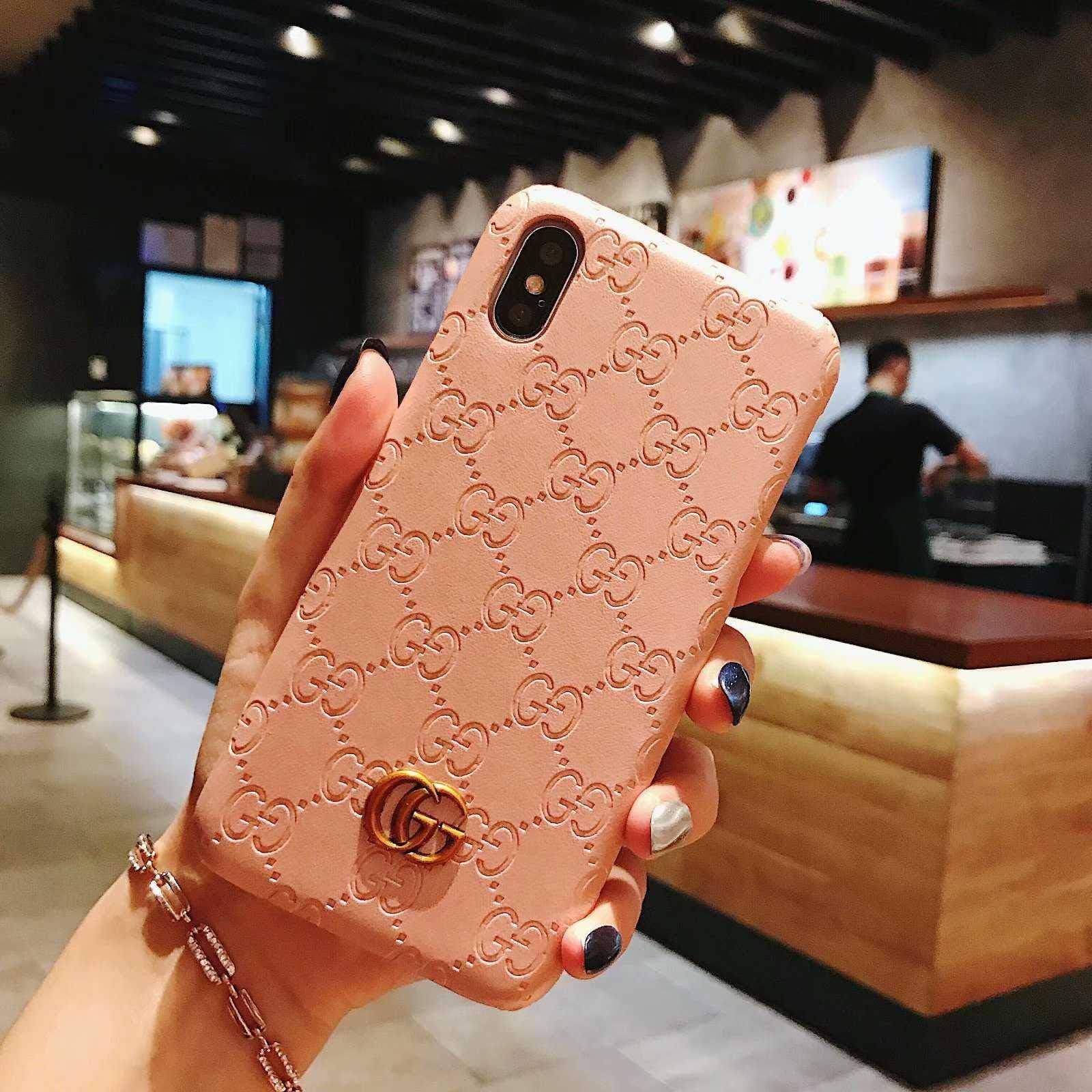 QQCASEQQ iPhone 8 Plus Case, iPhone 7 Plus Case (US-Fast Deliver), Fashion Shock Protection Vintage Elengant Luxury Monogram Case for iPhone 8 Plus/iPhone 7 Plus