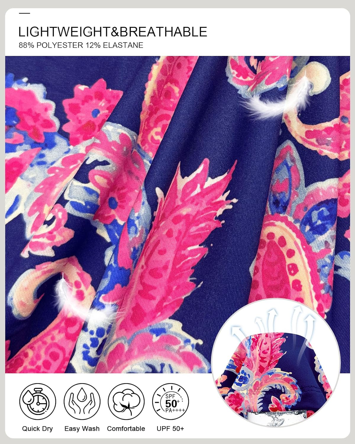 Soneven Women's Sleeveless Golf Shirts V Neck Button Golf Tank Tops Quick Dry Tennis Tops Pickleball Shirts - Image 6