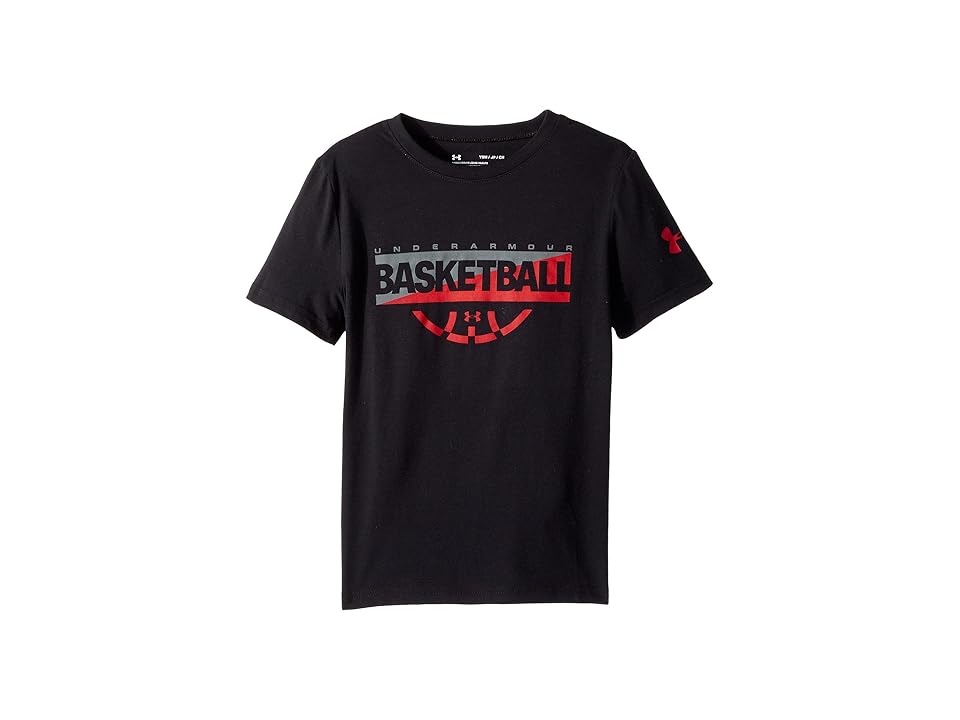 

Under Armour Kids Baseline Graphic Short Sleeve Tee (Big Kids) (Black/Graphite/Red) Boy's T Shirt