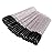 BTYMS 100 Pieces Eyelash Mascara Brushes Disposable Lash Wands Makeup Applicators Eyebrow Spoolies Brush for Eyelash Extensions - Black