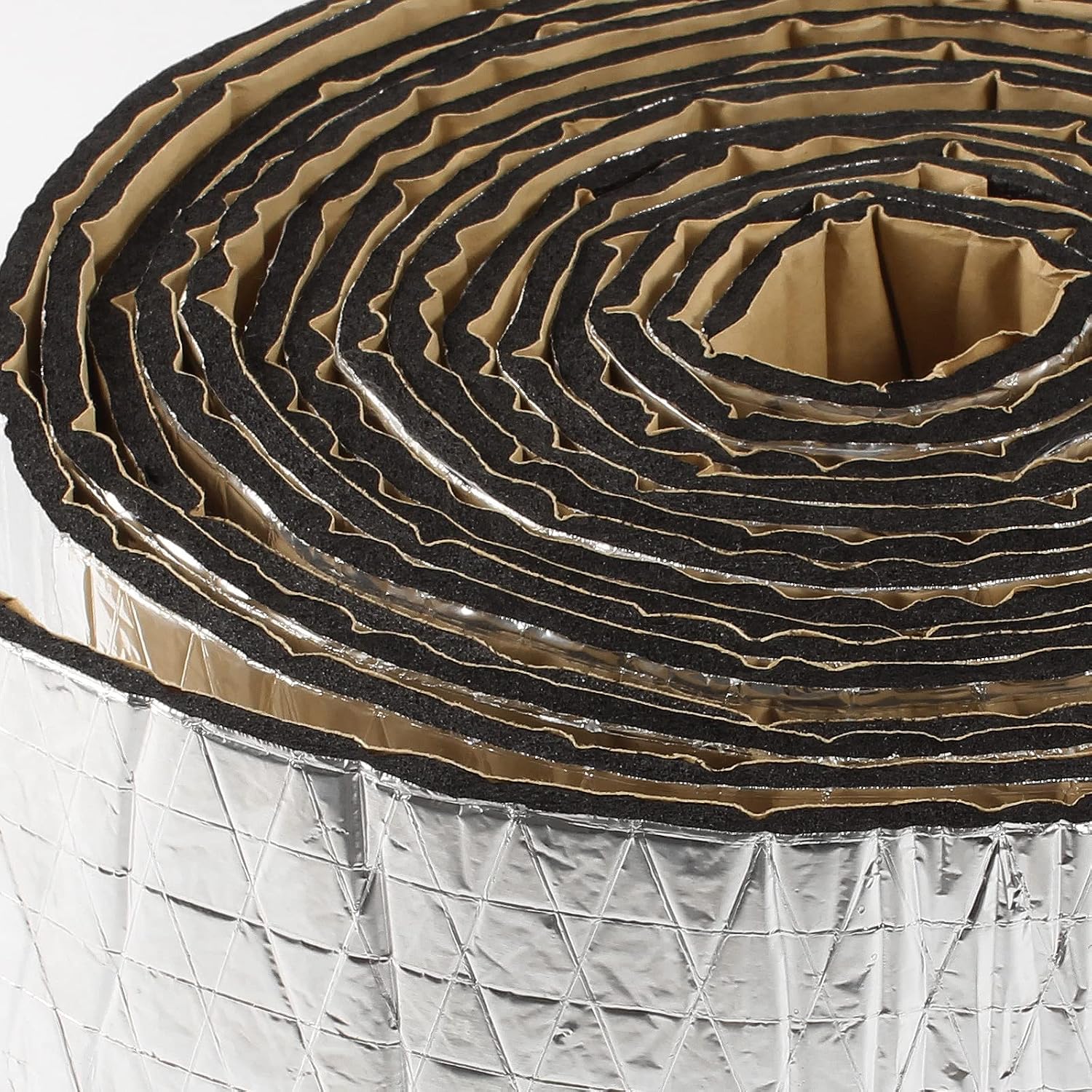 Pipe Wrap Insulation 1/5 Inch Thick Pipe Insulation High Density Waterproof Foam Tape with Self Adhesive Application for Hot or Cold Pipe 26FT Length× 6 Inch Width