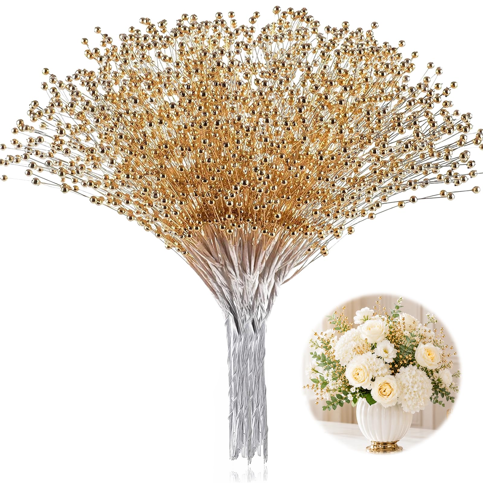 Amazon.com: XINHUIDALSQ 100Pcs Pearl Bouquet Party Decoration