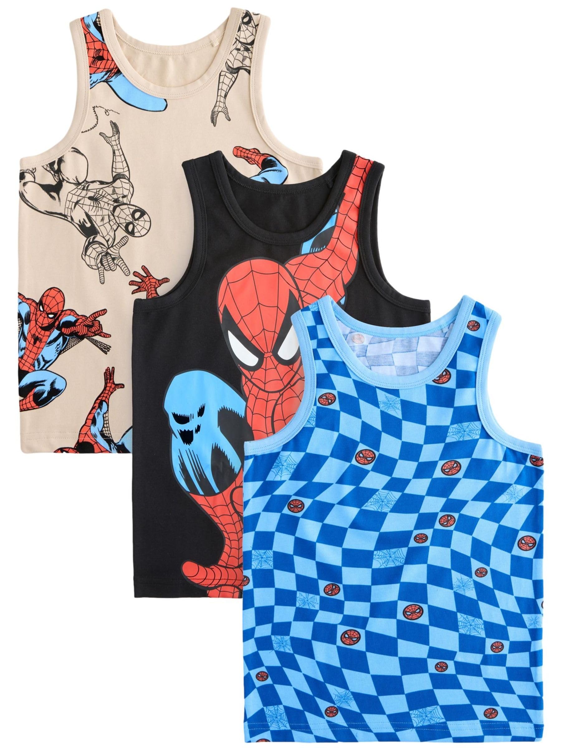 NEXT Garçon Débardeur Spiderman, lot de 3