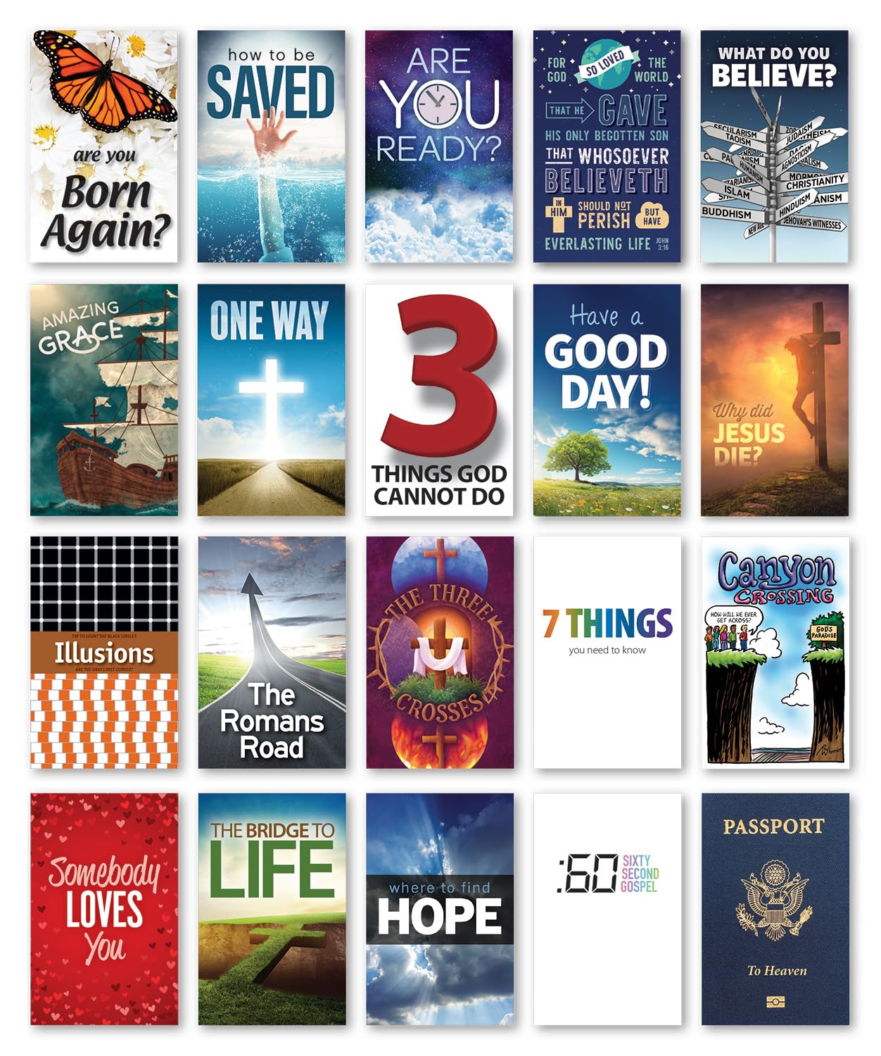 Popular Tracts Assortment - KJV