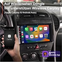 AMASE AUDIO Android 12 Autórádió Mercedes W169 W245 W906, 9" Érintőképernyő DSP+ 5