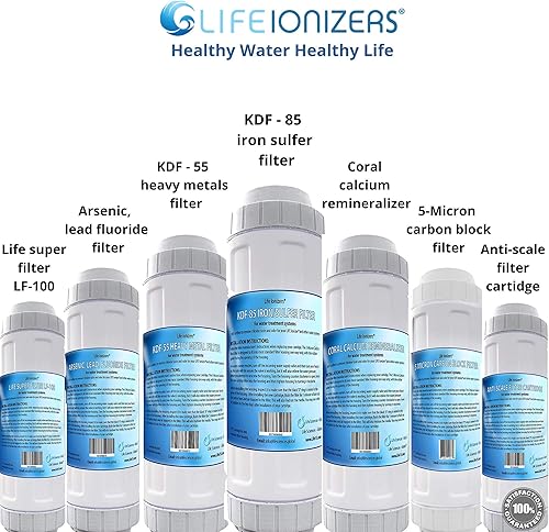 Miniatura 4 de Life Ionizer Cartucho de carbón activado granular Kdf-85 Pre-filtro fabricado en Estados Unidos