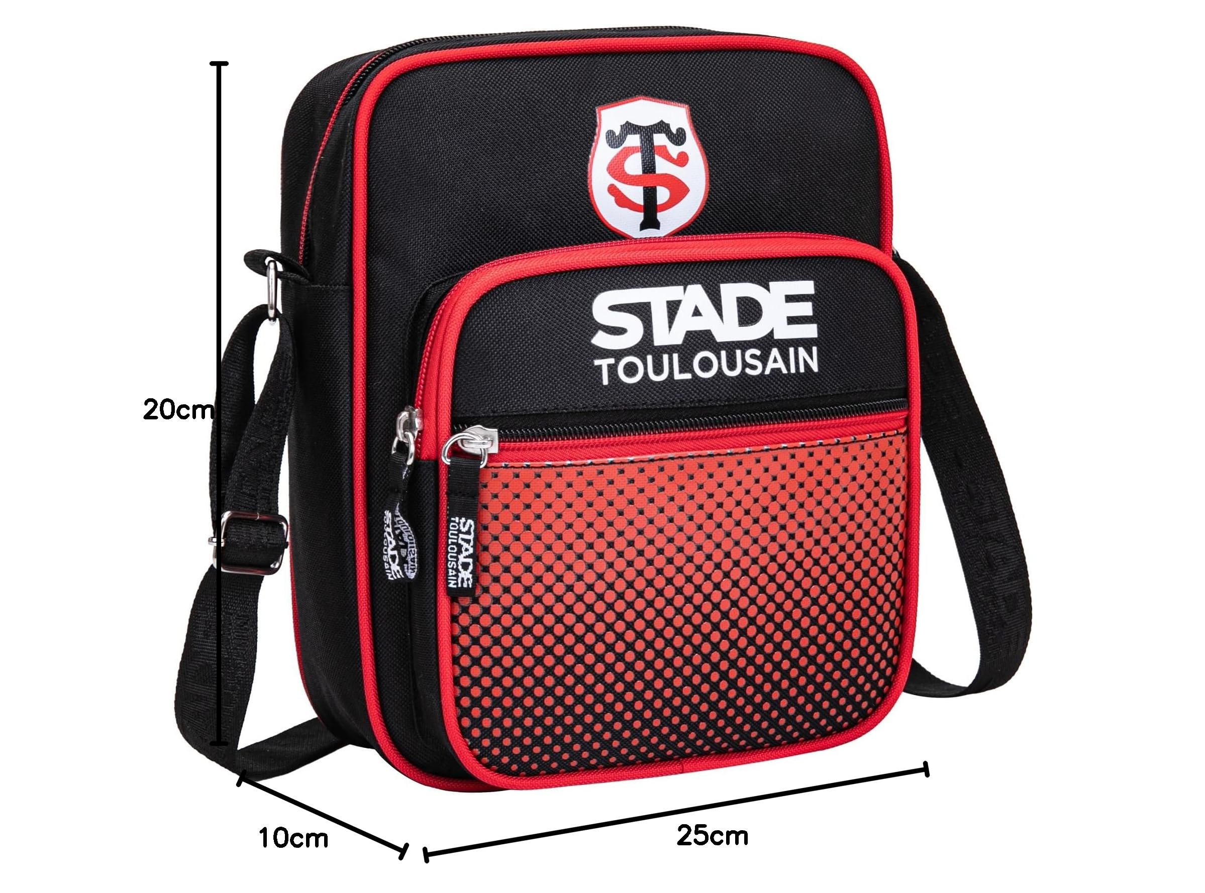 STADE TOULOUSAIN Sacoche Besace Toulouse Collection Officielle Rugby