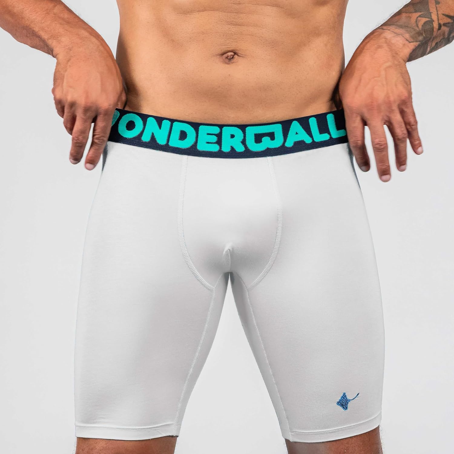 Wonderballs Long Boxer Briefs for Men - Certified Non-Toxic Ultra-Soft Peruvian Pima Cotton Modal Athletic Underwear for Men - Image 2