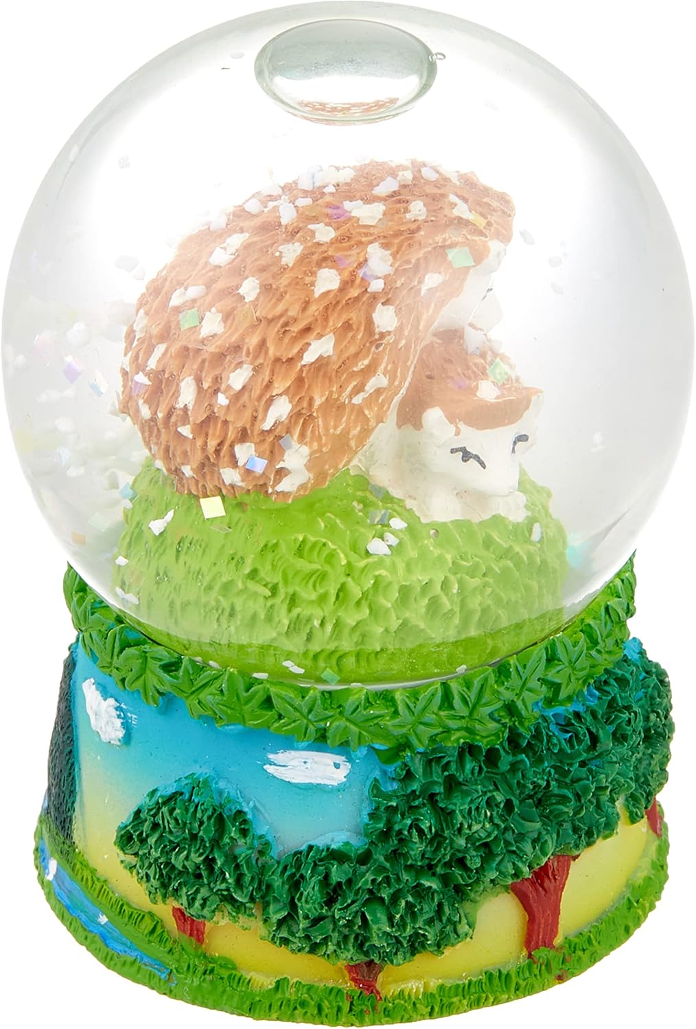 b1020110 Animal Friends Snow Globe Hedgehog