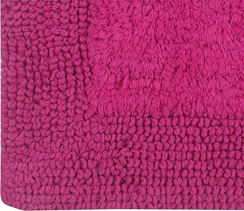 Miniatura 4 de Home Weavers Luxury Collection - Juego de alfombras de baño reversibles 100% algodón, alfombras lavables, extra suaves y absorbentes, tapete de