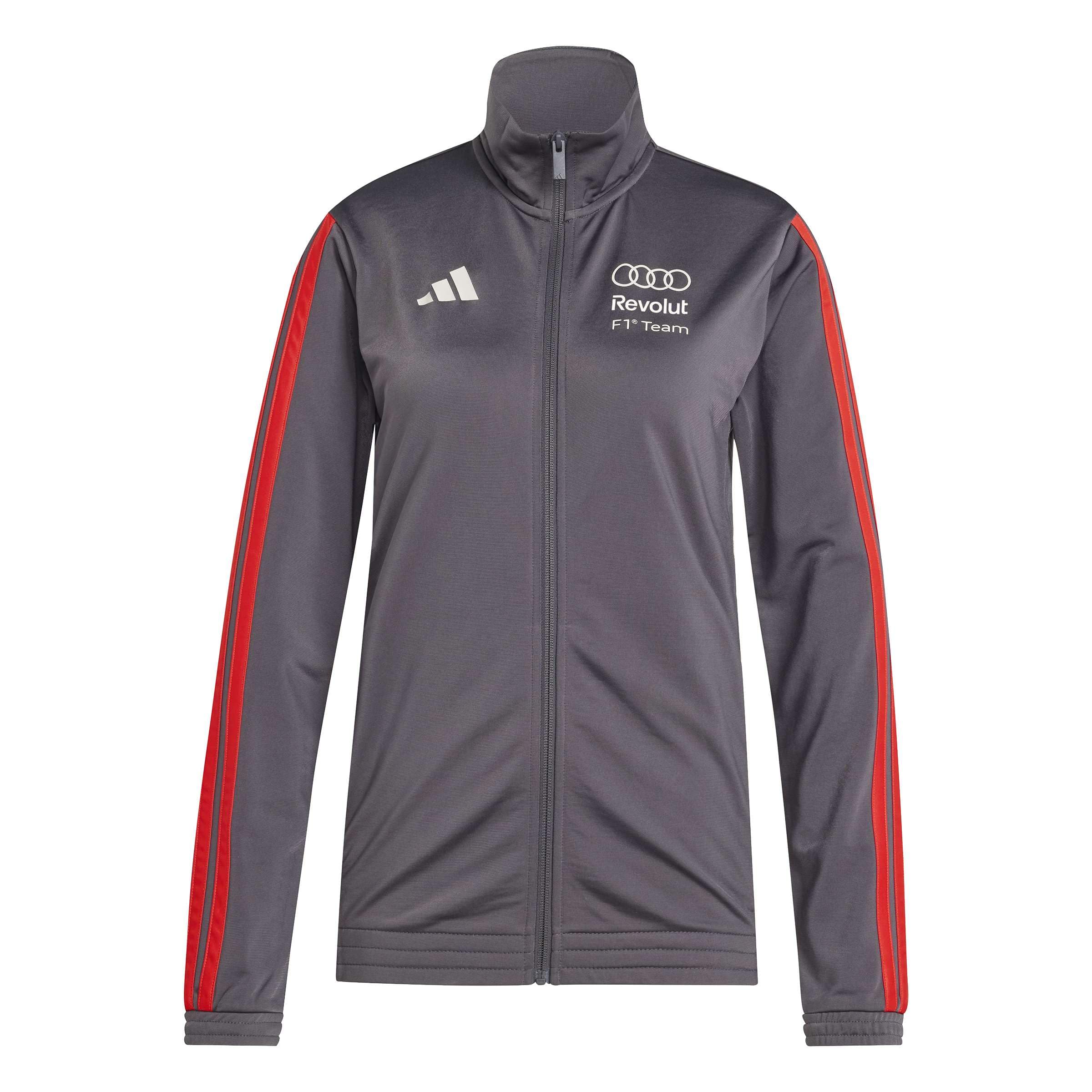 adidas Women's AUDI FORMULA ONE TEAM DNA TRACK TOP, utility black, XS