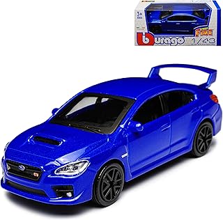 Subaru Impreza WRX STI Limousine Blau Ab 2014 1/43 Bburago Modell Auto