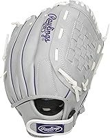 Vista 3 de Rawlings - Serie de guantes de sóftbol Sure Catch, para jóvenes, múltiples estilos
