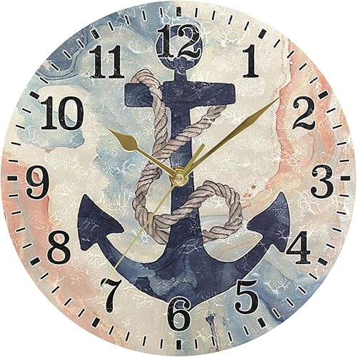 Miniatura 79 de JUNZAN Divertido Adorable Gatito en Bañera Relajándose Relojes Redondos de Baño Relojes para la Pared 10 Pulgadas Reloj de Pared Pequeño Casa de