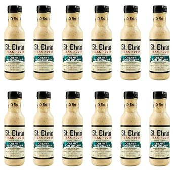 St. Elmo Steak House Creamy Horseradish, Great with Steaks and Other Meats 12 Pack