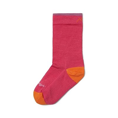 Darn Tough Vermont Field Trip Micro Crew Lightweight (Toddler/Little Kid/Big Kid) Crew Cut Socks Shoes Neon Pink