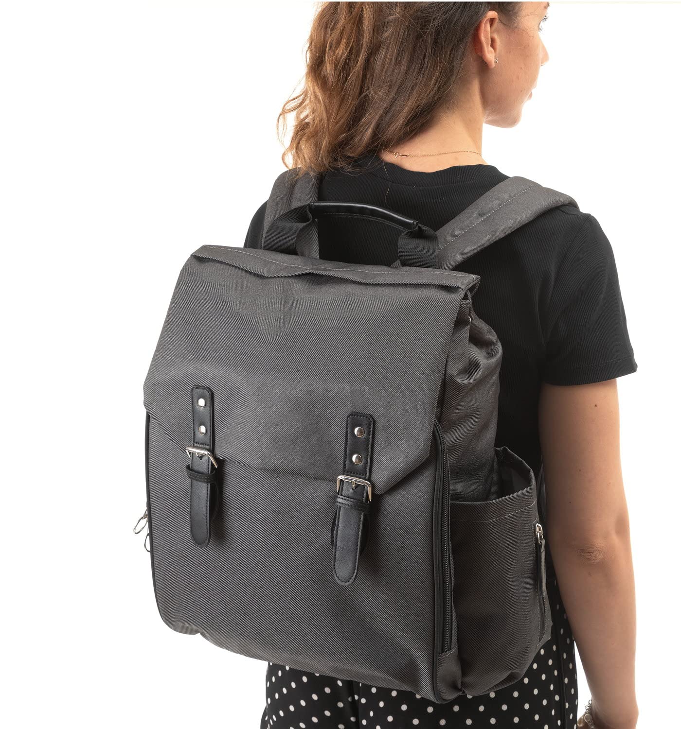 Chicco Sac à Dos à Langer Easy Dark Grey 1 Unité