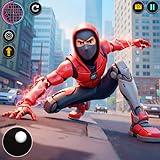 Panther Superhero Robot Shooting Games 3d : Crime City Bank Robbery Ninja Robots transforming Battle: Gangster Squad Super Fire Rope Hero Fighter 2026