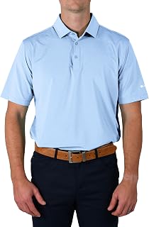 Columbia Men's Golf Double Hit Polo Omni Wick Breathable Short Sleeve Shirt