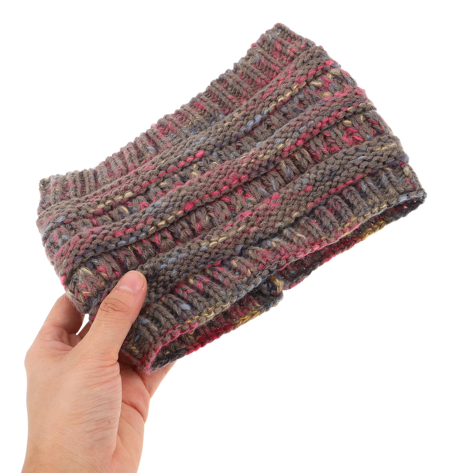 Lot de 3 bandeaux chauds tricotés pour filles et femmes - Foulards extensibles crochet, doux et thermiques, parfaits pour les festivals et les activités de plein air.