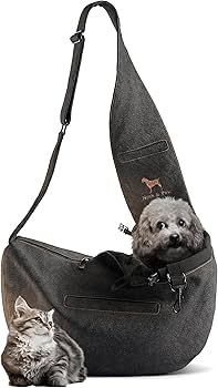 Amazon.com : Noah & Paw Dog Sling Carrier for Small Dogs 5