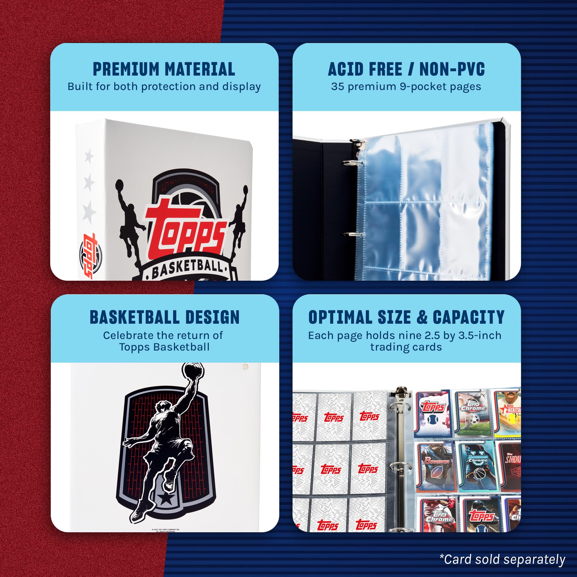 Amazon.com: Topps Basketball Binder