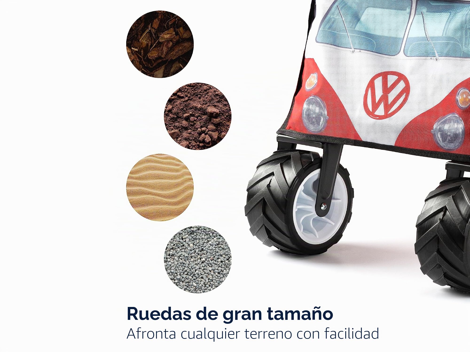 BRISA VW Collection - T1 Bus Furgoneta Carrito Plegable