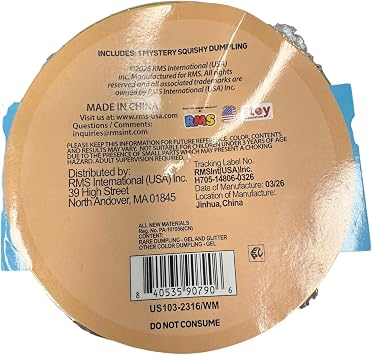 RMS Crazy Fun Mystery Squishy Dumpling Diamond Edition