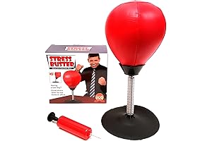 Stress Punching Bag: Desktop Punch Ball by Barwench Games for Desk Stress Relief