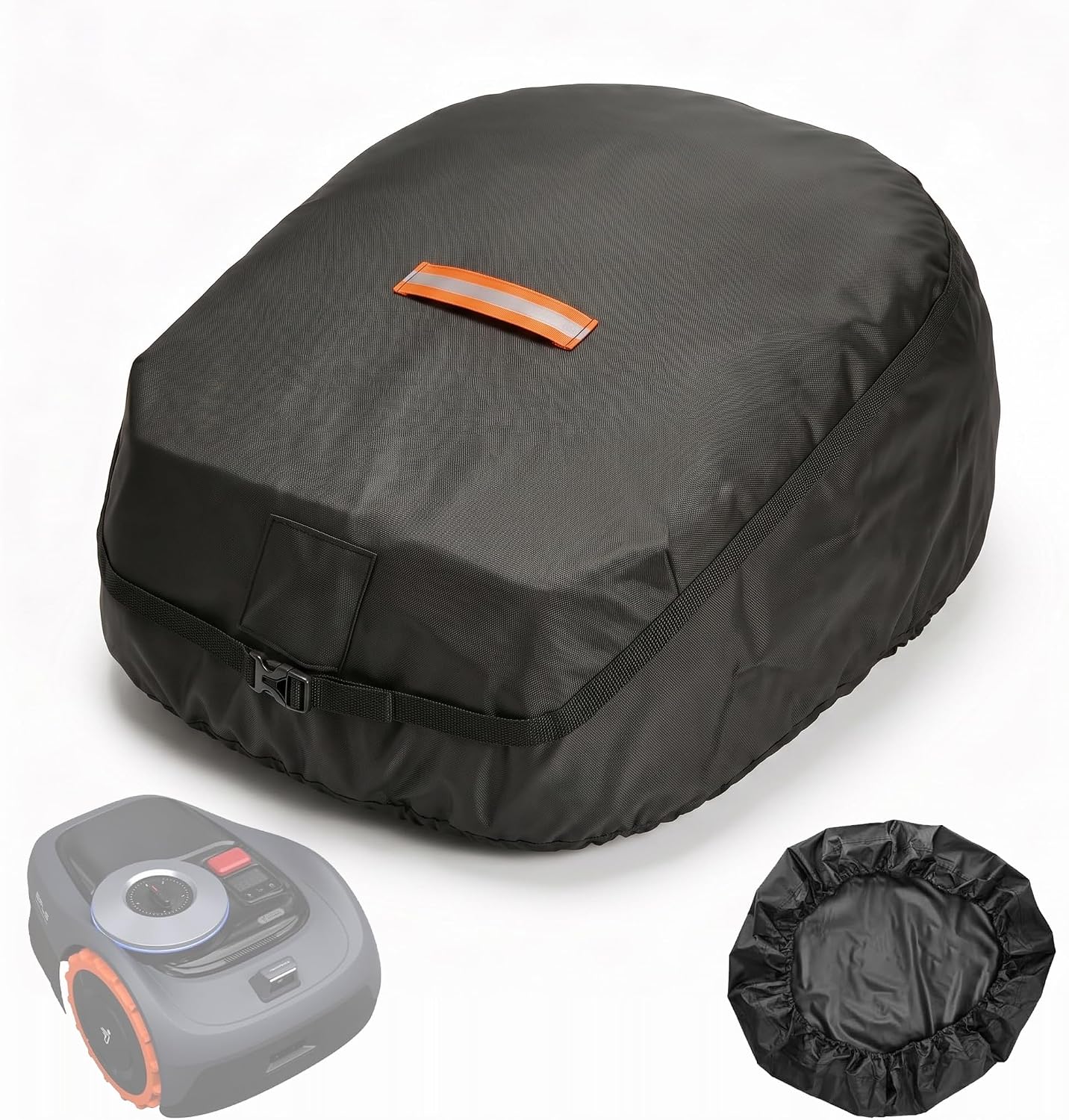 Robot Lawn Mower Cover Waterproof, 420D Heavy Duty Cover for Robotic Mowers